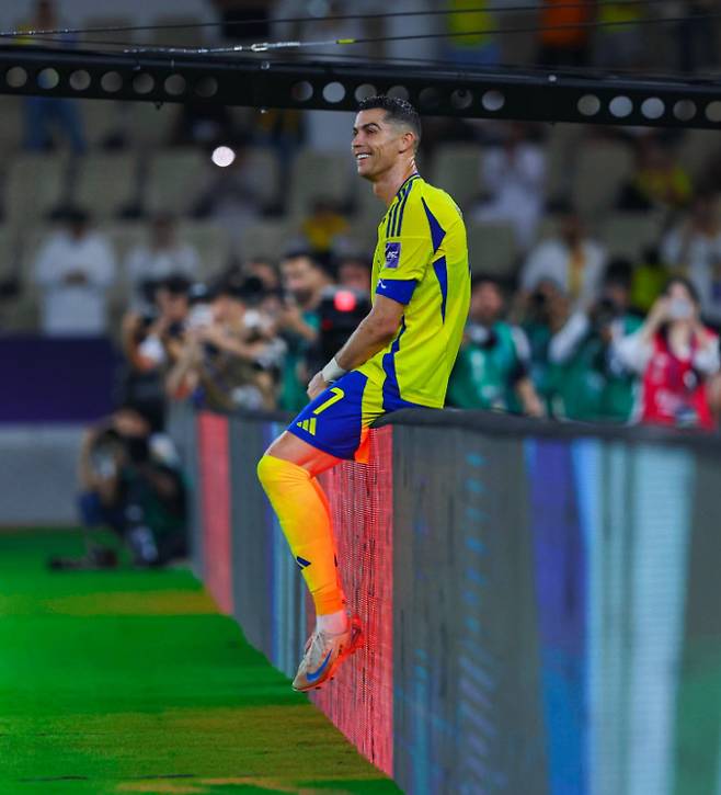 크리스티아누 호날두. /사진=알 나사르 공식 SNS 갈무리