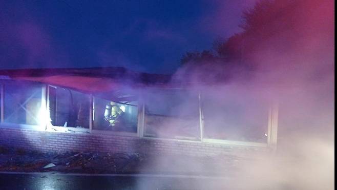 화재 현장 [인천소방본부 제공. 재판매 및 DB 금지]