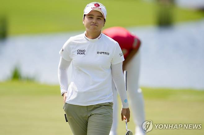 만족하는 최혜진 [AP=연합뉴스]