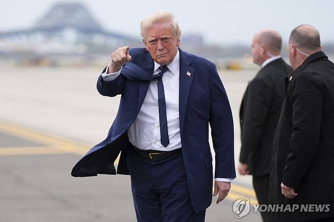 도널드 트럼프 미국 대통령 [AP=연합뉴스]