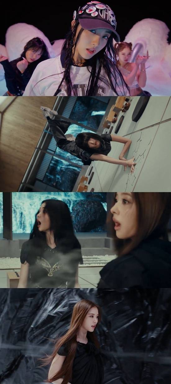 미야오 '핸즈업' 뮤직비디오 캡처