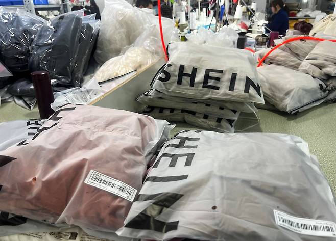 지난 1일 중국 광둥성의 쉬인 의류 공장./로이터연합뉴스