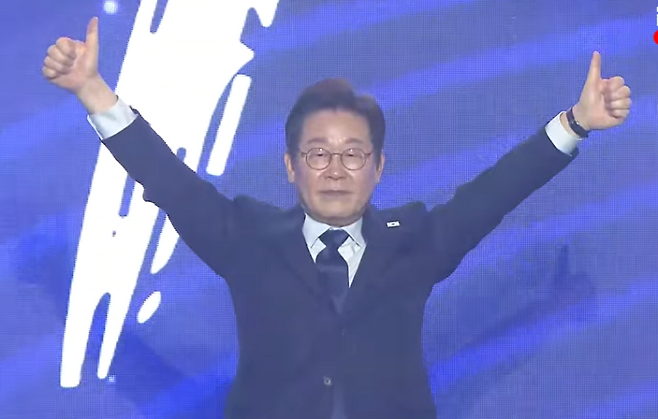 이재명 더불어민주당 대선 후보.