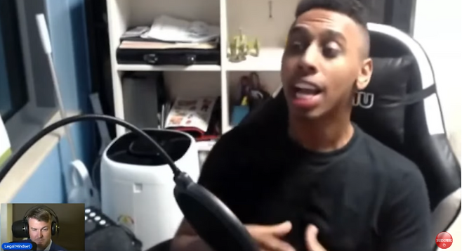 소말리가 '성병' 관련 발언을 하는 모습. (유튜브 '리걸 마인드셋' 채널 갈무리)