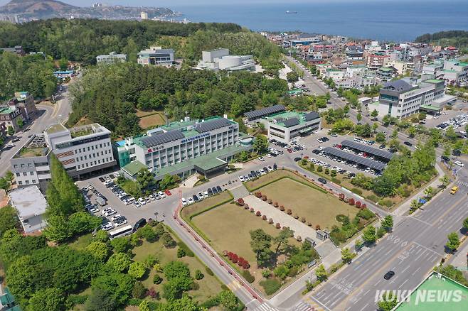 동해시청 전경.