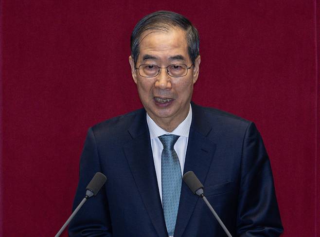 한덕수 대통령 권한대행 겸 국무총리 [김호영 기자]