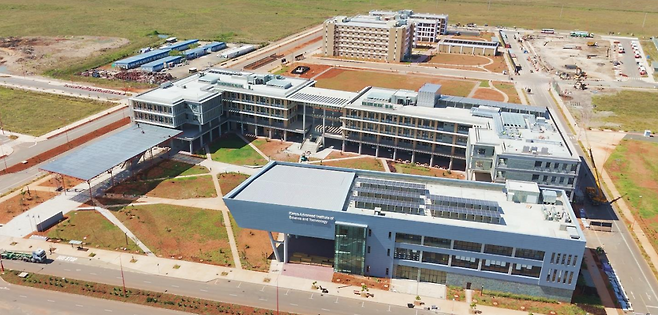 완공된 케나과학기술원.[KAIST 제공]