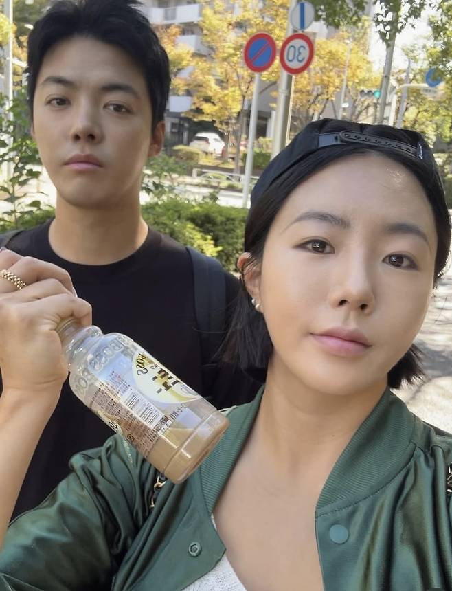 강남, 이상화 부부. 이상화 인스타그램 캡처