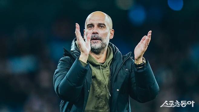 펩 과르디올라 감독은 28일(한국시간) 노팅엄과 FA컵 준결승에서 2-0 승리를 거두고도 현실을 직시했다. 이번 시즌 EPL에서 4위로 처져 기대치를 밑도는 것에 대해 “FA컵 결승에 진출했더라도 이번 시즌이 좋았다고 착각하면 안된다”고 말했다. 사진출처｜맨체스터 시티 홈페이지