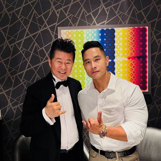 가수 태진아·유승준. 유승준 인스타그램 캡처.