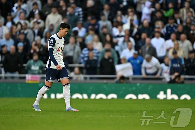 토트넘 홋스퍼의 손흥민. ⓒ AFP=뉴스1