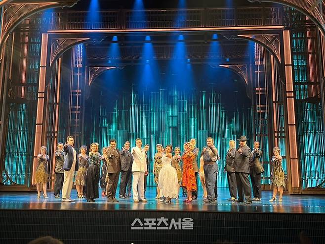 한국인 프로듀서의 손에서 탄생한 뮤지컬 ‘위대한 개츠비’가 지난 25일 런던 콜리세움에서 개막했다. 사진 | 표권향 기자 gioia@sportsseoul.com