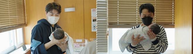 박수홍, 양세형. 사진 | TV조선 ‘우리 아기가 태어났어요’