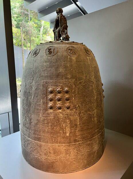 조선 후기 제주목 관아에 걸려 있던 '미황사 범종'. 현재 일본 도쿄 소재 네즈미술관에 소장돼 있다./제주도