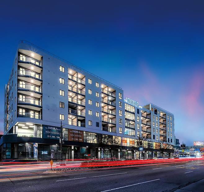 미국 LA 한인타운에 들어서는 The BORA 3170 프로젝트 예상 조감도. /반도건설 제공