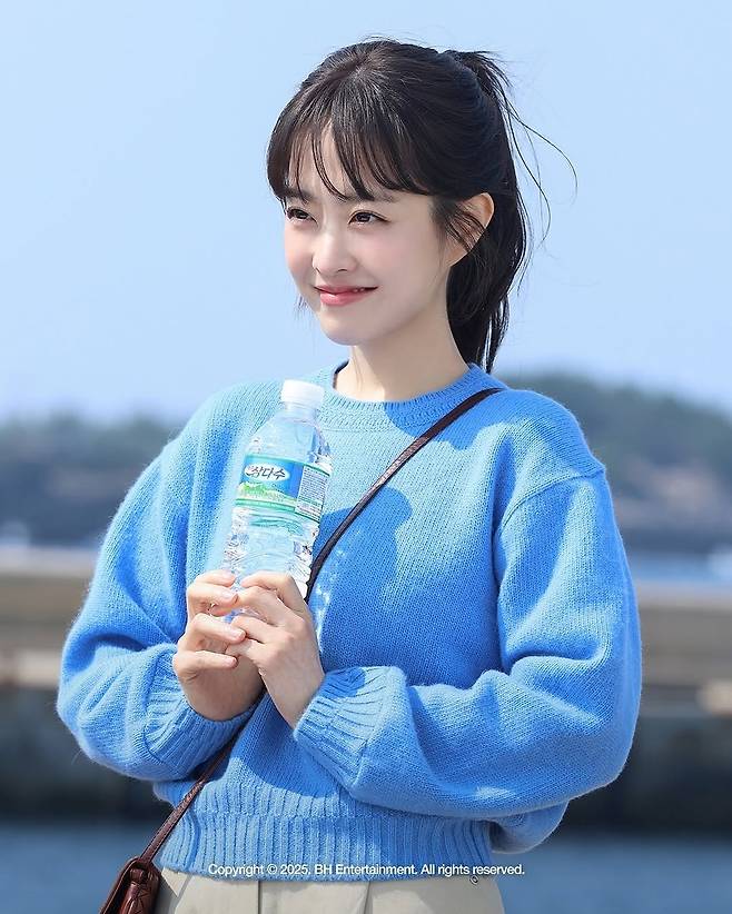 박보영 삼다수 광고 비하인드 사진