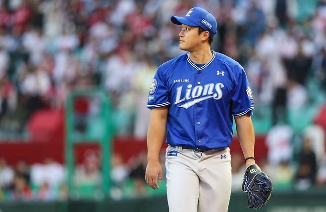 삼성 라이온즈 선발 투수 최원태. 삼성 라이온즈 제공