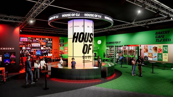 갤러리플라자에 조성되어 한국의 다양한 문화를 오감으로 느낄 수 있는 공간인 House of CJ. CJ 제공