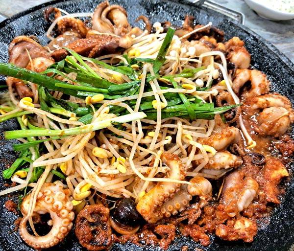 주꾸미 불고기.