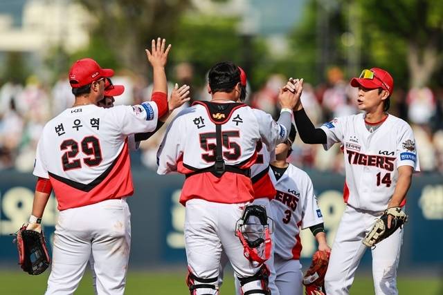 KIA 선수단. 사진=KIA 제공