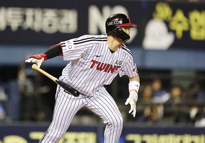 LG트윈스 홍창기 선수 [연합]