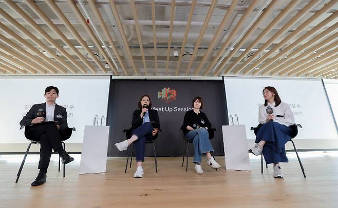 네이버와 넷플릭스가 28일 지난 6개월의 협업 성과와 의미를 돌아보는 기자간담회를 진행했다. 네이버 제공