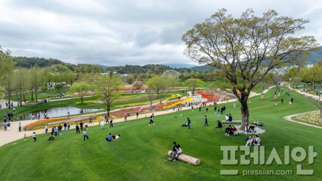 ▲순천만국가정원 노을정원ⓒ순천시
