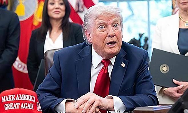 도널드 트럼프 미국 대통령. AFP 연합뉴스