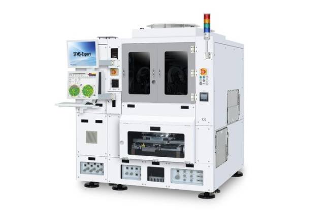 한화세미텍의 TC본더 SFM5-Expert. 사진제공=한화세미텍