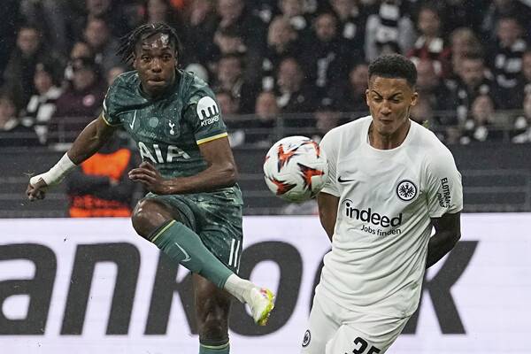 ▲ 바이에른 뮌헨에서 기회를 얻지 못해 토트넘 홋스퍼에서 임대 생활 중인 마티스 텔. ⓒ연합뉴스/EPA/AP