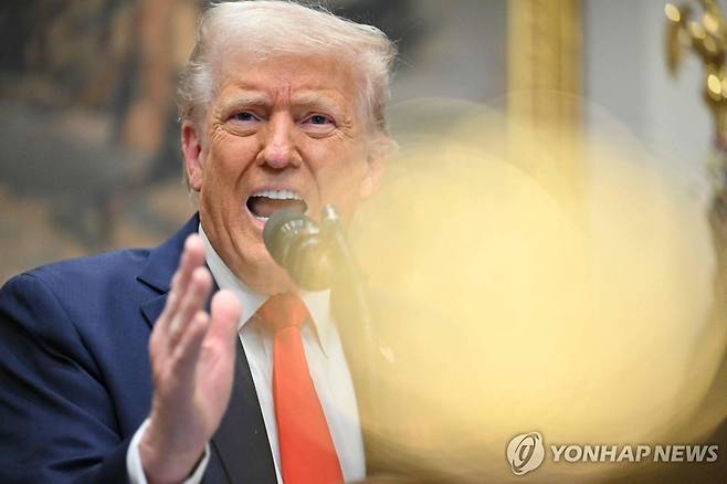 도널드 트럼프 미국 대통령 [AFP=연합뉴스]