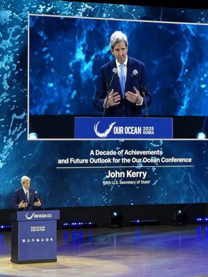 존 케리 전 미국 국무장관 [촬영 전재훈]