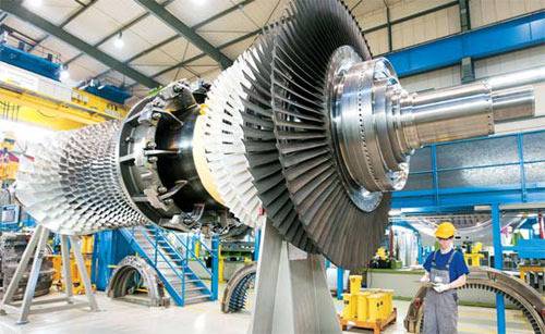 블레이드로 이루어진 가스터빈 엔진