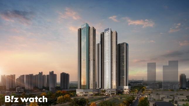 평택 더 플래티넘 스카이헤론 투시도/자료=쌍용건설 제공
