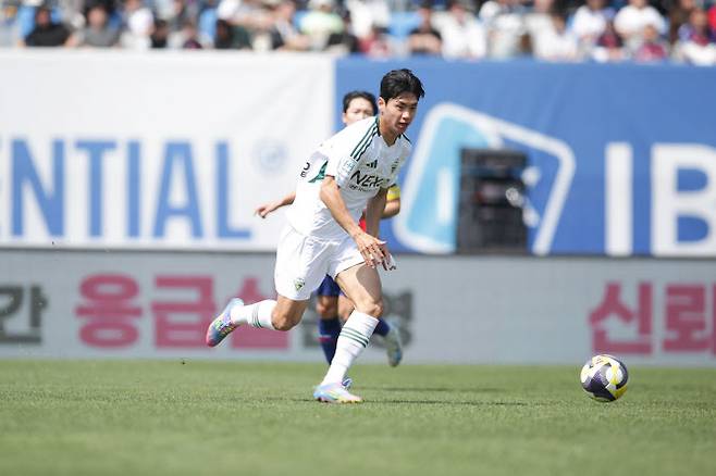 전진우(전북). 사진=한국프로축구연맹