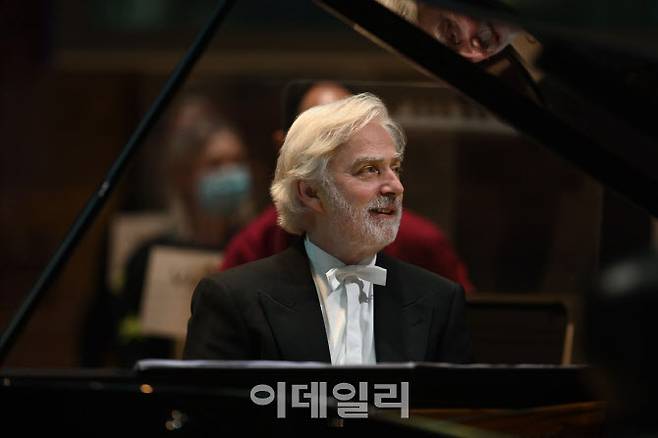 피아니스트 크리스티안 짐머만. (사진=마스트미디어)