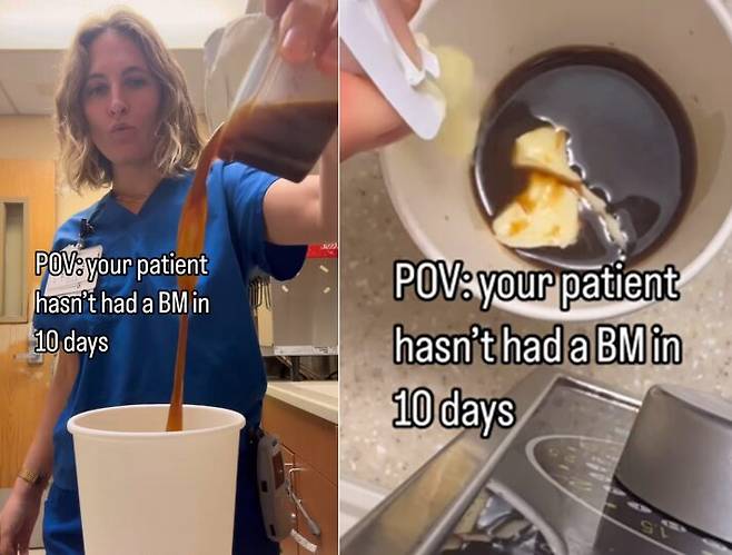 미국의 한 간호사가 단 두 가지 재료로 만든 변비 해결 음료를 소개해 주목받고 있다. [사진=인스타그램 'money4pizza']