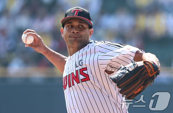 LG 트윈스 요니 치리노스. /뉴스1 DB ⓒ News1 김도우 기자