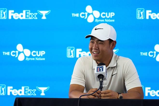 미국프로골프(PGA) 투어 김주형. (더CJ컵 조직위 제공)