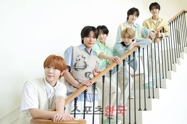 그룹 NCT 위시(료, 리쿠, 유우시, 시온, 사쿠야, 재희) / ⓒ이혜영 기자 lhy@hankooki.com