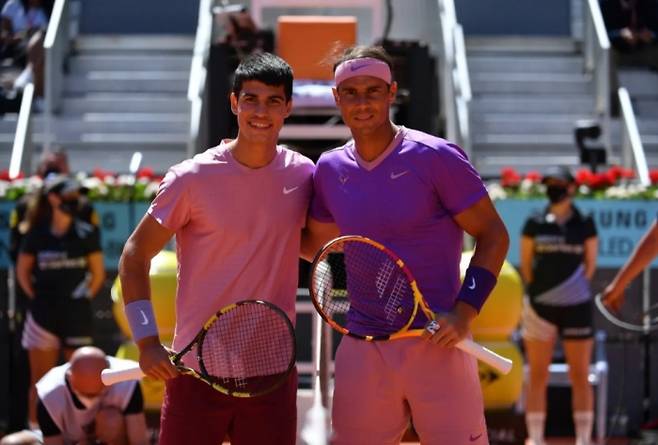 알카라스와 나달. ATP 투어