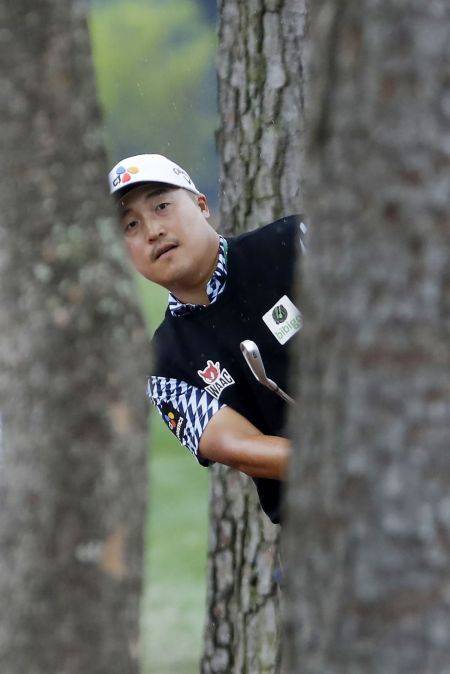 이경훈이 허리 부상으로 인해 PGA 투어에 병가를 신청했다. AP연합뉴스