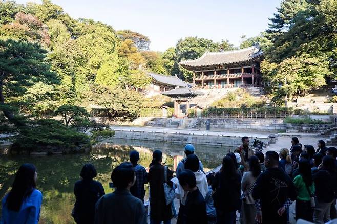 궁중문화축전 '창덕궁 아침궁을 깨우다' 현장