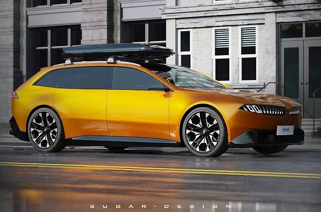 사진 : BMW 노이어 클라쎄 투어링 예상도 (출처=Sugar Design)