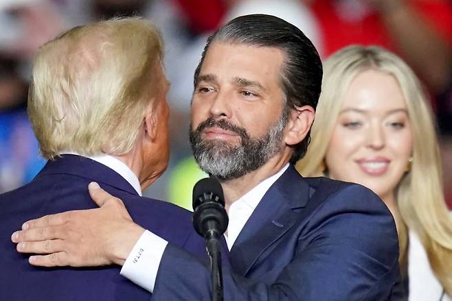 도널드 트럼프 주니어. /AP=연합뉴스