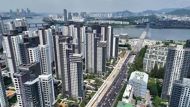 래미안 원베일리 전경 / 사진 = 한경DB