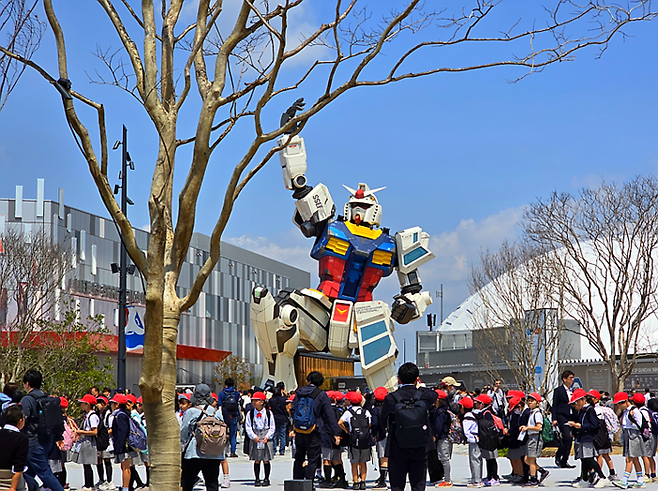 건담 넥스트 퓨처 파빌리온 / 사진=김혜성 여행+ 기자
