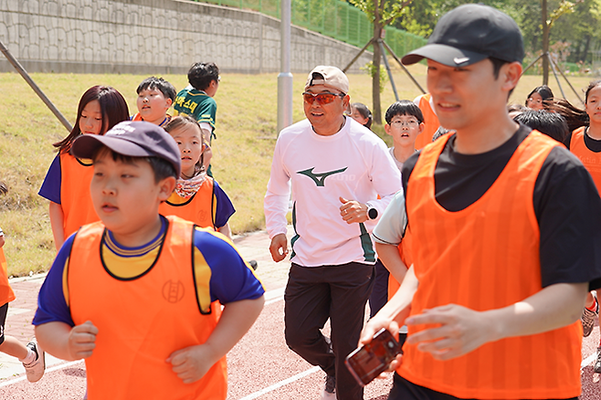 KSPO 스포츠가치센터 소중한 운동회 이봉주 선수의 러닝 클래스. 사진=서울올림픽기념국민체육진흥공단