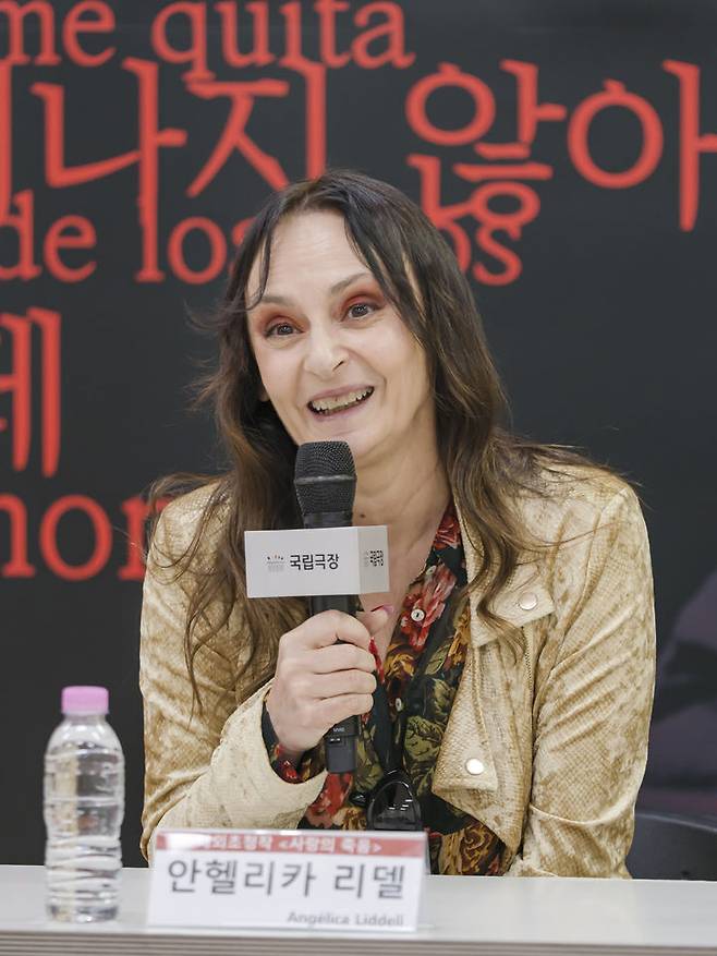 안헬리카 리델이 30일 국립극장에 열린 기자간담회에 참석했다. (사진=국립극장 제공) *재판매 및 DB 금지