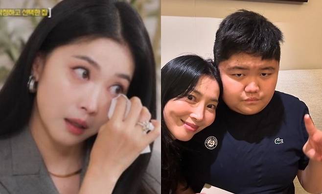 결혼을 종용하며 집착하고, 발달장애를 둔 아들에게 막말까지 했던 전 남자친구에 대해 폭로했다. SBS Plus '솔로라서' 방송화면, 오윤아 인스타그램 캡처